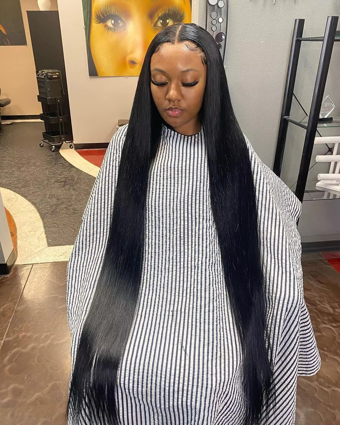 Bone Straight Lace Front Wig Brazilian 13×4 Lace Frontal pre plucked Bob Wigs For Black Women Human Hair 180 Density