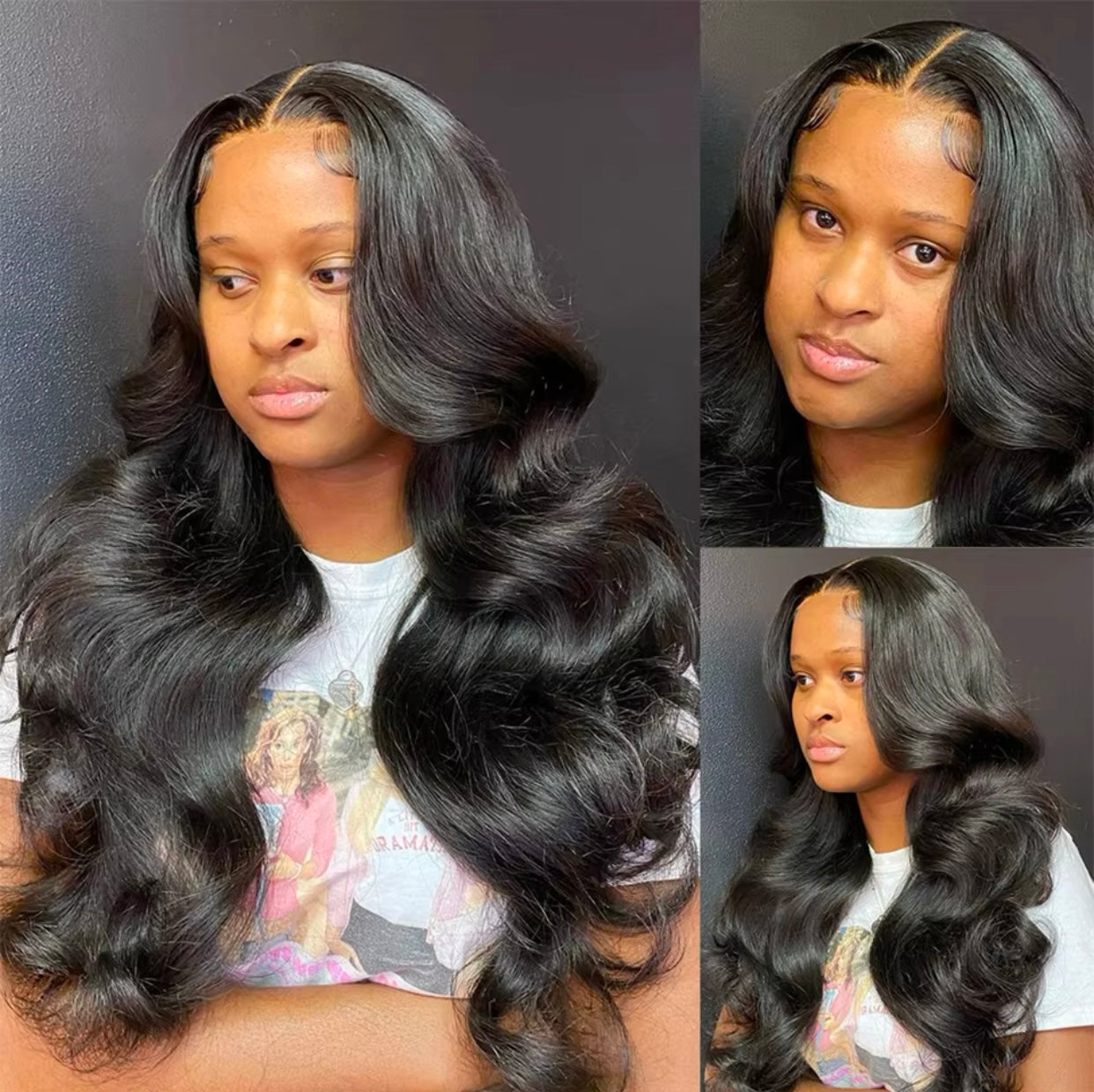 Brazilian Body Wave Bundles With 4×4 Closure 100% Human Hair Bundles With Lace Closure Virgin Hair Weave Extensions 12A Grade